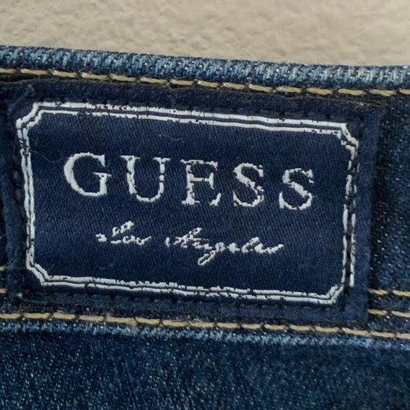 Vintage GUESS 1981 Zip Up Ankle Skinny Jeans - Picture 7 of 7